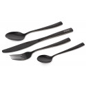 Fox Sada Příborů Black Stainless Cutlery Set