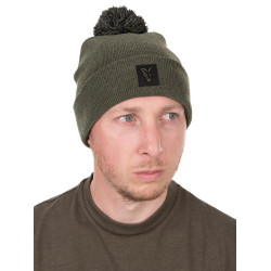 Fox Čepice Collection Bobble Hat Green Black
