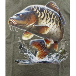 Bavlněné tričko s kaprem