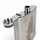 Korum Placatka Classic Hip Flask Tench 7oz Lín