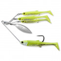 LiveTarget Baitball Spinner Rig 11g Chartreusse/Silver