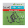 Háček Korum Xpert Specialist Hooks Barbed 10ks