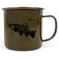 Korum Hrneček Classic Enamel Mug Tench 330 ml Lín