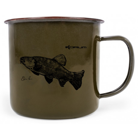Korum Hrneček Classic Enamel Mug Tench 330 ml Lín