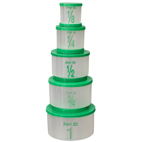 Sensas Sada měrných misek COMPETITION (s dírkami)