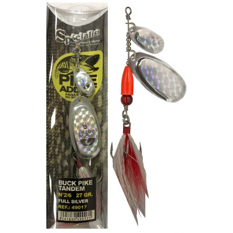 Gunki Rotačka Buck Pike Tandem 27g