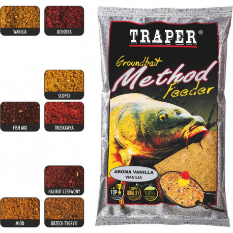 Traper Groundbait Method Feeder 750g