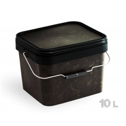 Rybářské vědro s víkem, zelené 5l