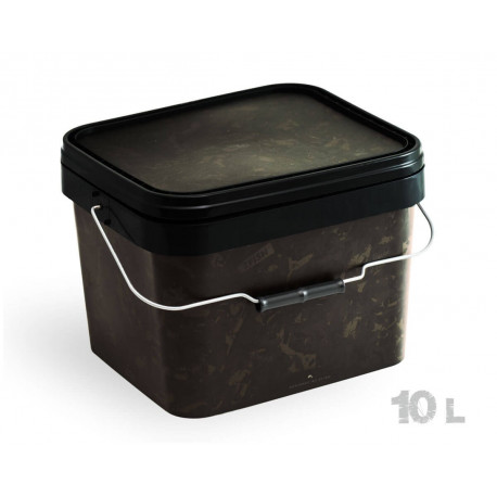 Rybářské vědro s víkem, zelené 5l