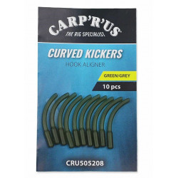 Carp'R'Us Rovnátko Curved Kickers Large 10 ks