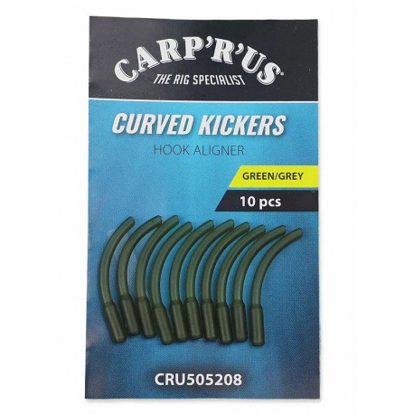 Carp'R'Us Rovnátko Curved Kickers Large 10 ks