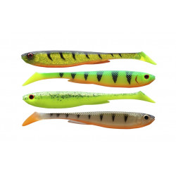 Sada Gumových Nástrah Prorex Slim Shady Flash Set 10,5cm 4kusy