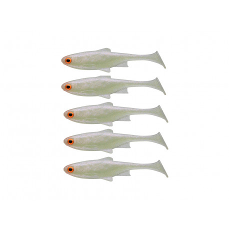Daiwa Gumová Nástraha Prorex Live Roach White Ghost 8,5cm 4g 5ks