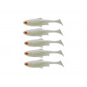 Daiwa Gumová Nástraha Prorex Live Roach White Ghost 8,5cm 4g 5ks
