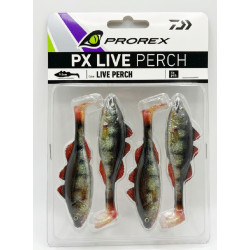 Gumová Nástraha Daiwa Prorex Live Perch 9,5cm 4kusy Live Perch