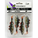 Gumová Nástraha Daiwa Prorex Live Perch 9,5cm 4kusy Live Perch