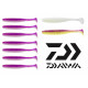 Daiwa Gumová Nástraha Tournament DFin UV 10,2cm 7ks