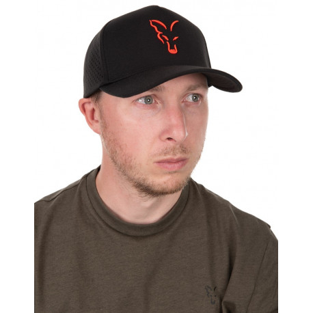 Kšiltovka Fox Collection Baseball Cap Black/Orange 