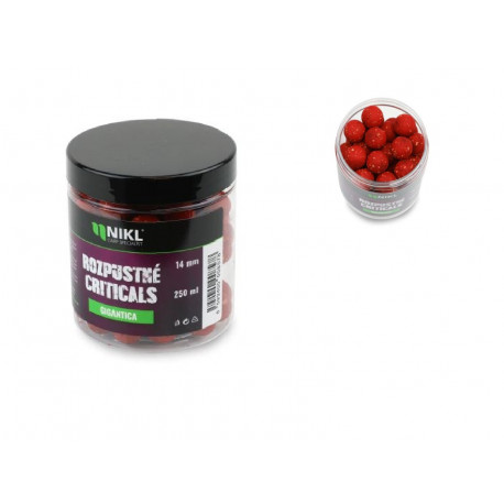 Nikl Rozpustné Criticals Boilie Gigantica 250 ml