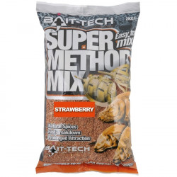 Bait-Tech krmítková směs Super Method Mix Strawberry 2 kg