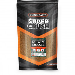 Sonubaits Krmítková směs Supercrush Meaty Mussel Mix 2kg