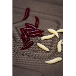 Korum Umělý Červ Floating Grubs Imitation Maggots 40 ks White