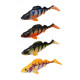 MIKADO - Gumová Nástraha MFT Perch 10 cm Mix 4 ks