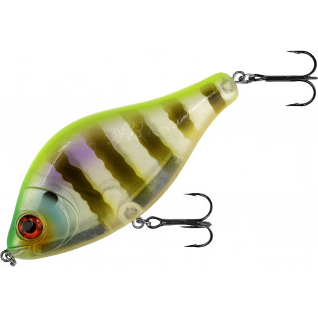 Mikado Wobler MFT JERK 7cm Chartreuse Bluegill Potápivý 