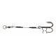 Stinger Mikado Jaws Evo Titanium 15kg 10cm Trojháček 2 UV 2kusy