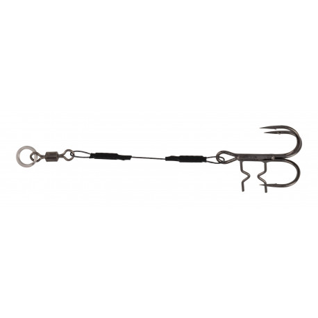 Stinger Mikado Jaws Evo Titanium 15kg 10cm Trojháček 2 UV 2kusy