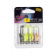 Fox Rage Gumová Nástraha UV Micro Fry Mixed Colour Loaded Lure Pack 4cm 3g