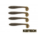 Gumová Nástraha Keitech Swing Impact Fat 5,8" 14,5cm Green Pumpkin PP 4kusy