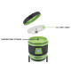 Kempová lampa Delphin AURA+ UC 8,5W/5400mAh