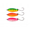 Zebco Plandavka Target Fish Trout UL Spoon Set 3ks 2,6g barbed
