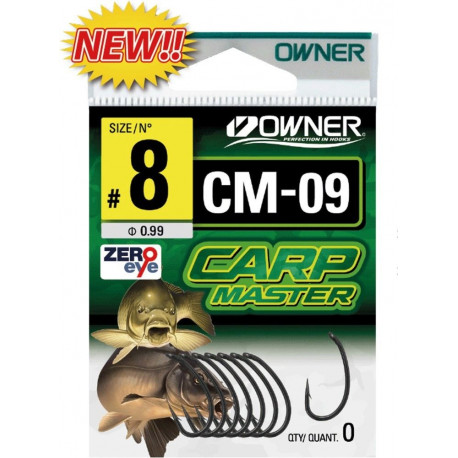 Owner Háčky CM-9 Curve Shank 