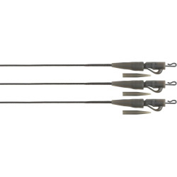 Fox Montáž Edges Naturals Leadcore Leaders 50 lb 75 cm 3 ks