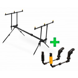 ZFISH Stojan Rod Pod Classic 3 Rods + 2x Indikátor záběru zdarma!