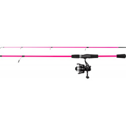 Zebco Prut s Navijákem Disco Combo Pink 1,6 m 30 g 2-Díl