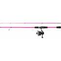 Zebco Prut s Navijákem Disco Combo Pink 1,6 m 30 g 2-Díl